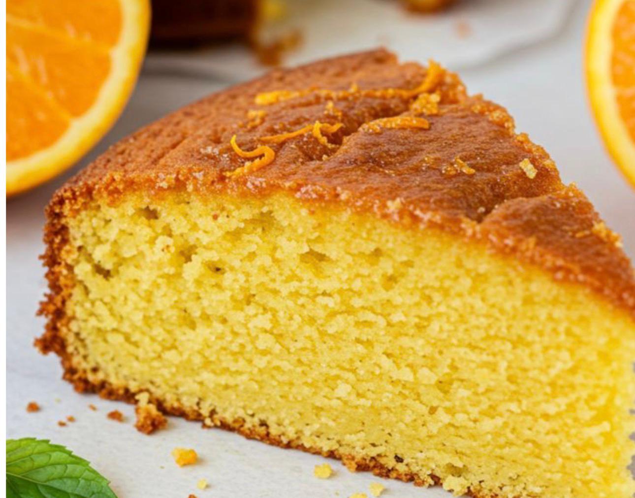 Tarta de naranja